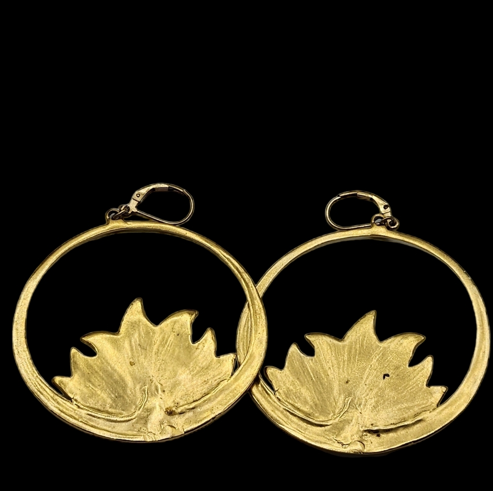 Peacock Statement Earrings Enamel Dangle Pierced … - image 3